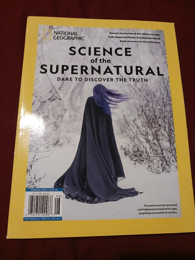 National Geographic Science Of The Supernatural 2019 in Magazines in City of Halifax