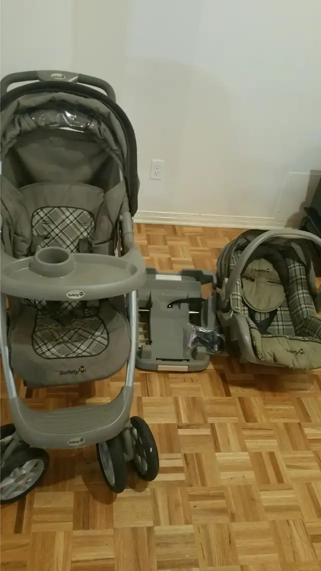 poussette et un siège d’auto pour bébé/troller and an infant car in Strollers, Carriers & Car Seats in West Island - Image 8