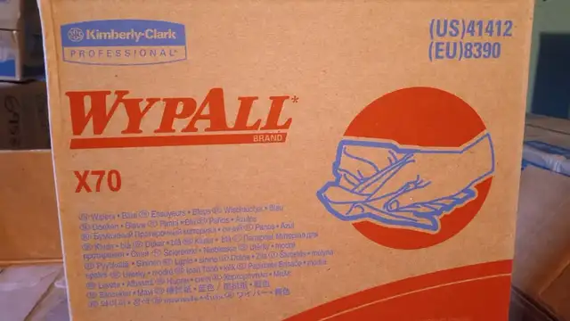 Essuie-tout Chiffon 9.1" x 16.8" WypAll Workhorse X70 Hydroknit in Other in City of Montréal - Image 3