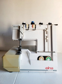 ELNA  Lock Serger Pro 44DE 4-Threads Sewing Machine 