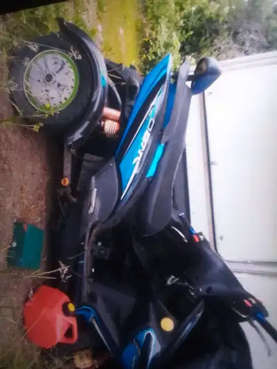 520 GTR 3 wheels moped scooter
