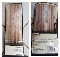Brand new Home Decor Curtains 4 Panels Linen+Silk