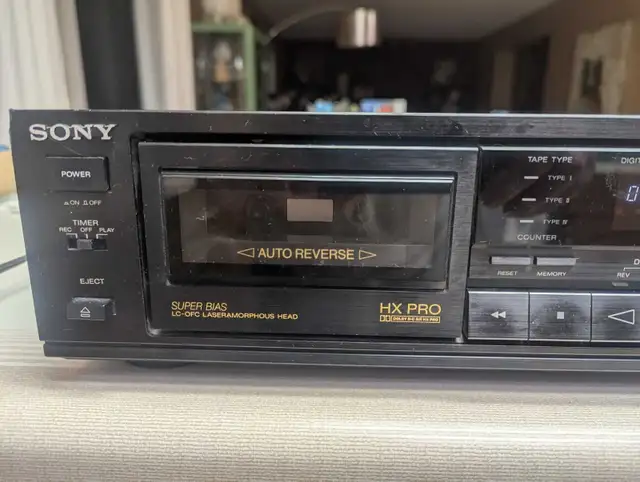 Sony TC-RX55 (ES) Cassette Deck in Stereo Systems & Home Theatre in Strathcona County - Image 3