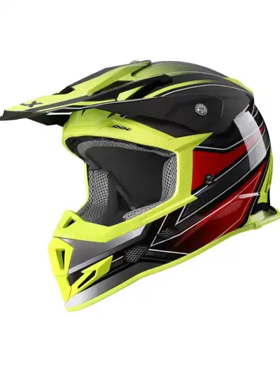 GLX GX23 Dirt Bike Motocross ATV Motorcycle Helmet DOT XL