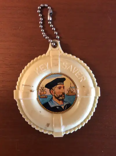 Players Navy Cut Tobacco Life Preserver Keychain, View more