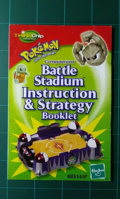 Pokemon Battle Stadium Arena ThinkChip Instructions & Strategy Booklet. $10 East Saint John / $3 Shi...