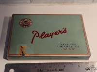 Boîte de cigarettes PLAYER'S Navy Cut "MILD" tin Box VINTAGE