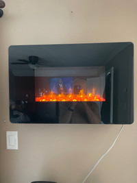 27” Wall Mount Fireplace