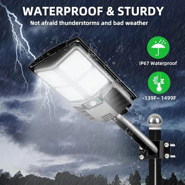 NEW Outdoor Solar Remote Control Light, 3 Modes, Motion Sensor63234937100291124