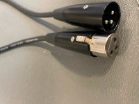 25 foot balanced Microphone XLR to XLR cable