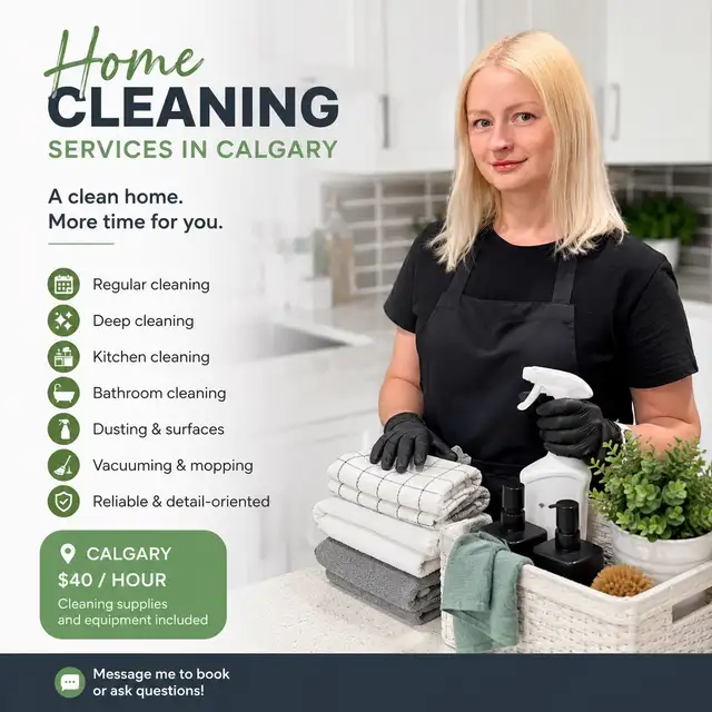 Professional House Cleaning Services – Calgary