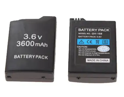 3600mAh 3.6V Rechargeable Battery for PSP1000/2000/3000 in Sony PSP & Vita in City of Toronto - Image 3