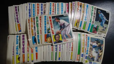 1984 opc baseball cards  partial set  233 out of 396, View more