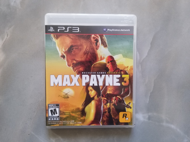 Max Payne 3 for PS3 in Sony Playstation 3 in Markham / York Region