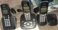 Panasonic landline cordless phones/answering machine