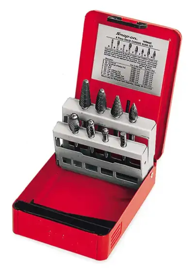 Snap-On Solid Carbide Burr Bit Set VWB800D, View more