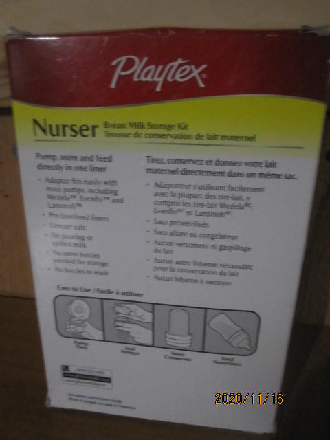 Playtex Nurser Breast Milk Storage Kit in Feeding & High Chairs in Kitchener / Waterloo - Image 2