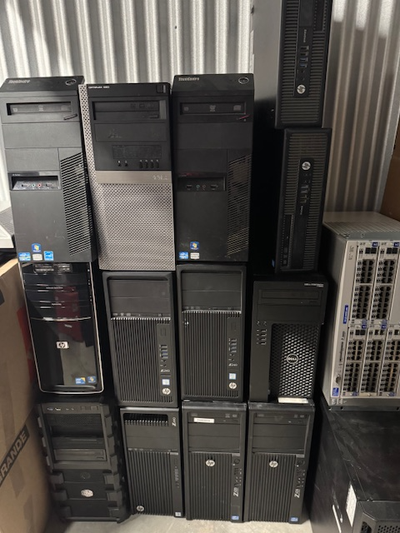 Business Closed: Electronics sale, computers and parts, used, View more