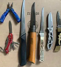 Variety Of Knives