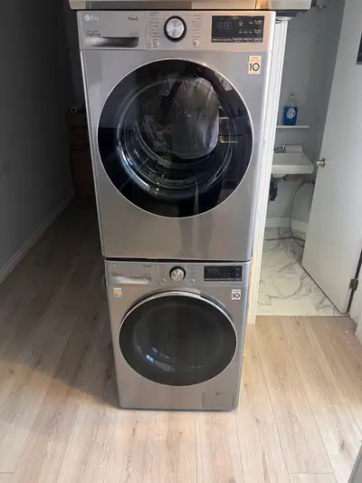 LG washer and dryer, View more