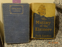 Books, Antique, Jack London1914,Darwin1890