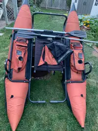 Inflatable Pontoon Fishing Boat
