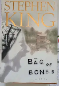 book - Stephen King - Bag Of Bones - first edition