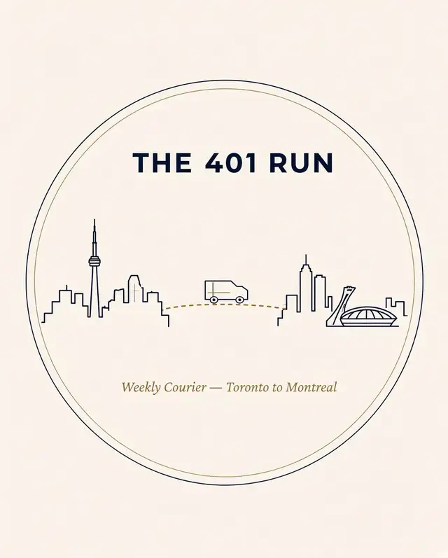 Montreal to Toronto/GTA delivery today