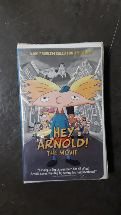 * * Please Read * * Location East Ottawa VHS Hey Arnold!: The Movie 2002 Family/Comedy Arnold (Spenc...