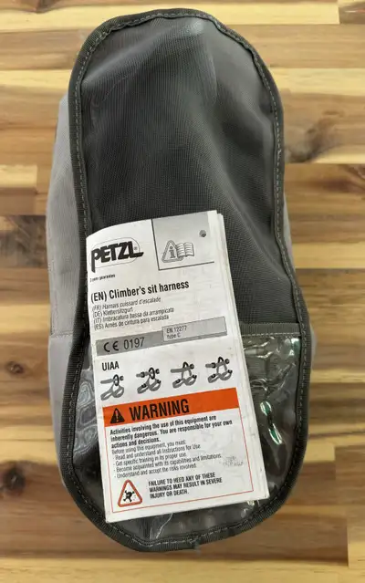 Never used Petzl harness.
