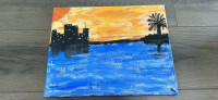 Canvas Painting - Cityscape