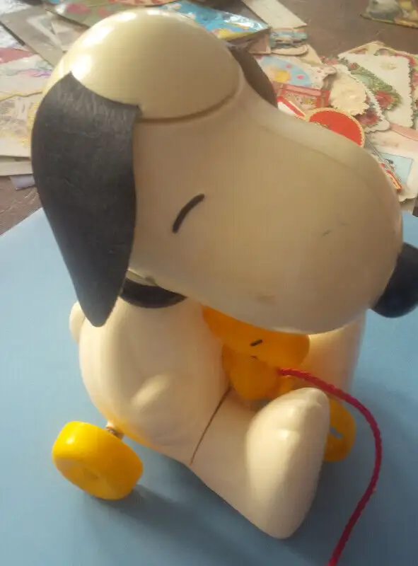 5 Charlie Brown Books, Pull Toy Snoopy & Woodstock in Other in Kitchener / Waterloo - Image 8