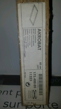 1995 vintage IKEA Akrobat plinth beech veneer socle plaqué hêtre