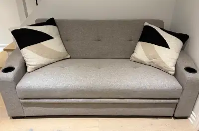 Grey Couch/Sofa-Bed, View more