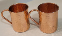Vintage Authentic Copper Cure Solid Hand Hammered Copper