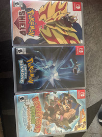 Nintendo Switch games for sale!