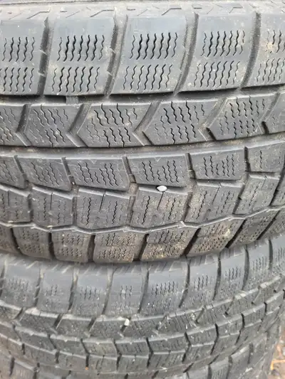 2 DUNLOP R16 205 65 AND 2 NOKIAN R16 205 60 WINTER TIRES. $80 2 TIRES. 4 TIRES $150. CELL 514 883 45...