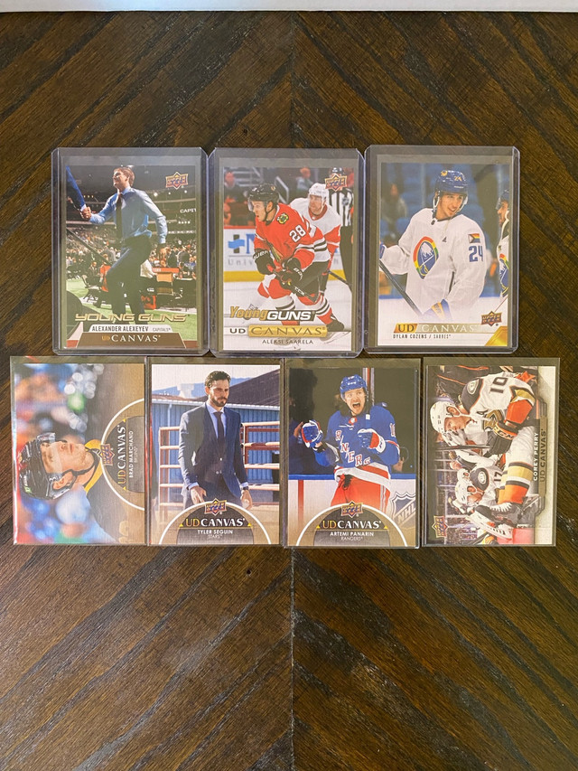 Upper Deck Canvas Hockey Cards in Arts & Collectibles in Chatham-Kent