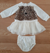 Baby girls' cat tutu dress (9-12 months)