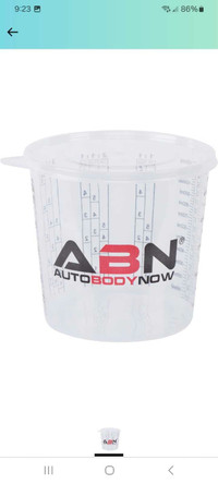 ABN Automotive Paint Mixing Cups 