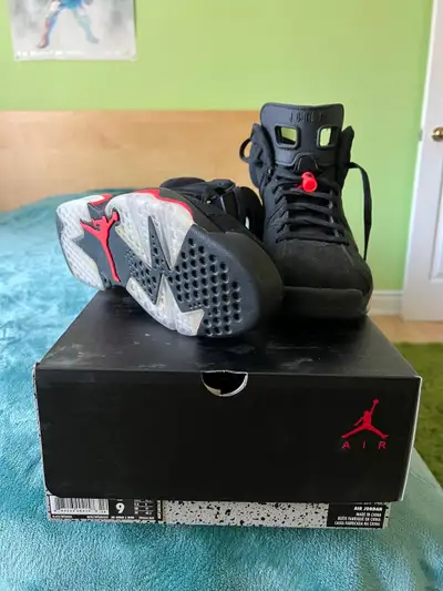 Air Jordan 6 Retro “Black Infrared” 2019 – Size 9 – Deadstock, View more