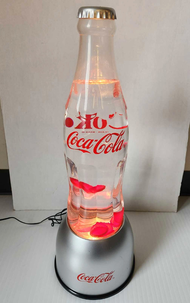Coca Cola Lamp in Arts & Collectibles in Peterborough