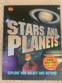 Stars and Planets with Free Poster of the Solar System on Sale