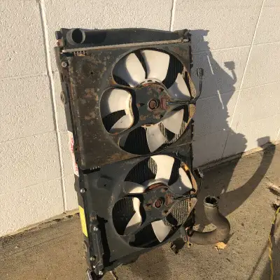 1997 1998 1999 SUBARU FORESTER RADIATOR $50.00 WITH COOLING FANS ON AND WORKING CANADIAN MODELS ONLY...