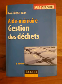 Aide mémoire : gestion des déchets