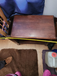 Antique end table/ book table