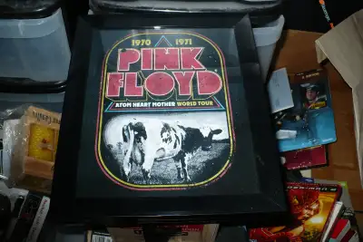 pink floyd atom heart mother world tour framed picture, View more