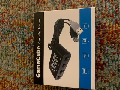 Sealed Gamecube Controller Adapter (NEW), View more