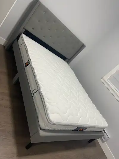 BNIB upholstery platform bed , View more