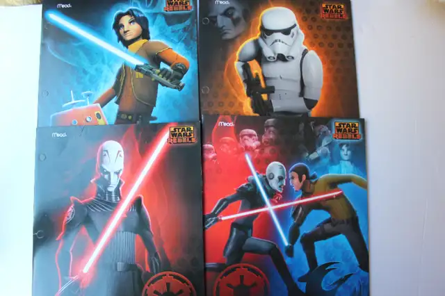 Star Wars Rebels 4-Portfolio Folders, Set of 4 _VIEW OTHER ADS_ in Other in Kitchener / Waterloo - Image 3